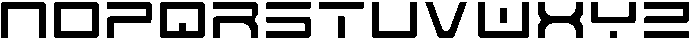 Spac3 - Tech v17 - Thin Thin otf (100) Font LOWERCASE