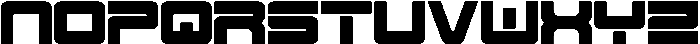 Spac3 Tech v17 ttf (400) Font UPPERCASE