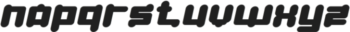 Space Object-Bold Bold Italic otf (700) Font LOWERCASE