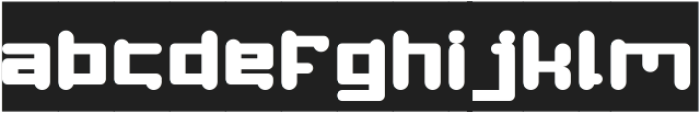 Space Object-Inverse otf (400) Font LOWERCASE