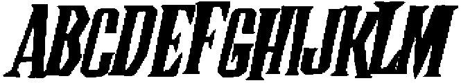 Space Phantom Oblique otf (400) Font UPPERCASE
