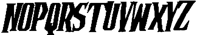 Space Phantom Oblique otf (400) Font UPPERCASE
