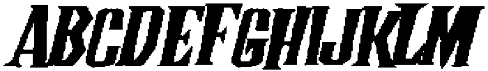 Space Phantom Stout Oblique otf (400) Font