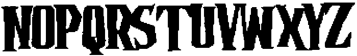 Space Phantom Stout otf (400) Font UPPERCASE