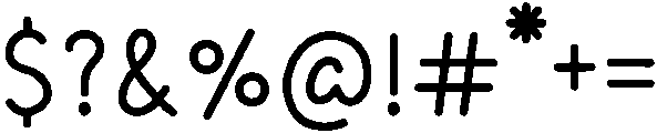 Space Regular otf (400) Font OTHER CHARS