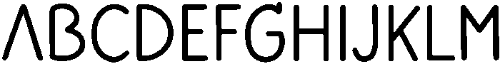 Space Regular otf (400) Font UPPERCASE