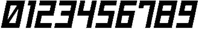 Space Town Italic otf (400) Font OTHER CHARS