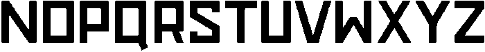 Space Town Regular otf (400) Font UPPERCASE