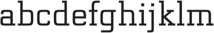 Space regular otf (400) Font LOWERCASE