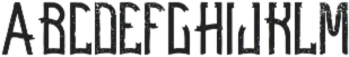 SpaceFont Aged otf (400) Font LOWERCASE