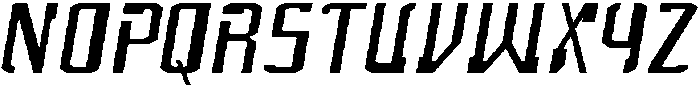 SpaceRift Regular otf (400) Font UPPERCASE