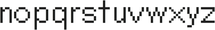 SpaceShader ttf (400) Font LOWERCASE