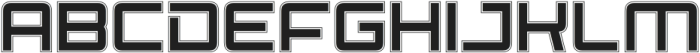 Spacecraft Inline otf (400) Font UPPERCASE
