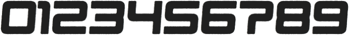 Spacecraft Italic Rough otf (400) Font OTHER CHARS