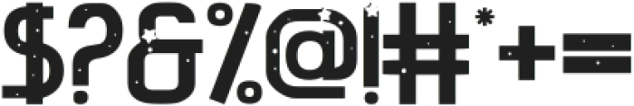 Spacelight otf (300) Font OTHER CHARS