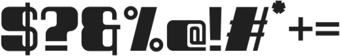 Spacho Black otf (900) Font OTHER CHARS