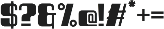 Spacho Bold otf (700) Font OTHER CHARS
