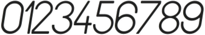 Spacia Italic otf (400) Font OTHER CHARS