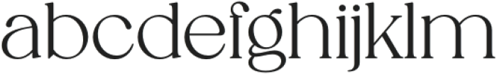 Spadore Regular otf (400) Font LOWERCASE