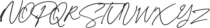 Spanish Signature Regular otf (400) Font UPPERCASE