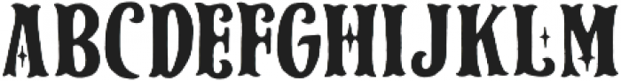 Spark Plug Serif ttf (400) Font UPPERCASE