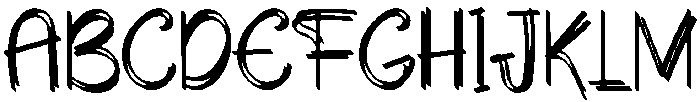 Sparkle Regular otf (400) Font UPPERCASE