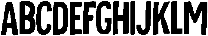 Sparkle Regular otf (400) Font UPPERCASE