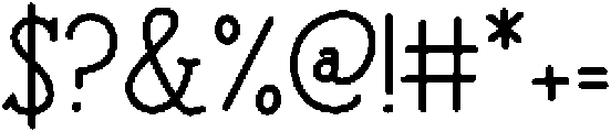 Sparkleberry Serif Regular otf (400) Font OTHER CHARS