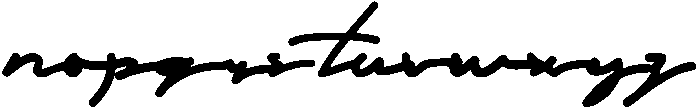 Sparkles otf (400) Font LOWERCASE