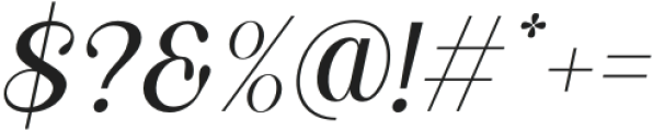 Sparkling Mellow Italic otf (400) Font OTHER CHARS