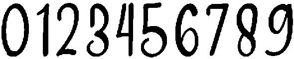 Sparkling Regular otf (400) Font OTHER CHARS