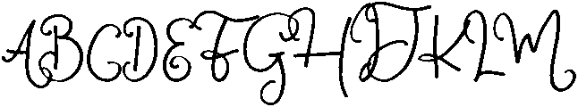 Sparkling otf (400) Font UPPERCASE