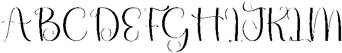 Sparky Dream Regular otf (400) Font UPPERCASE