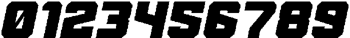 Spartan 2 Bold Italic otf (700) Font OTHER CHARS