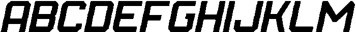 Spartan 2 Extra Light Italic otf (200) Font UPPERCASE