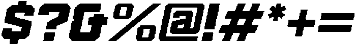 Spartan 2 Regular Italic otf (400) Font OTHER CHARS