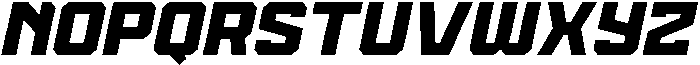 Spartan 2 Regular Italic otf (400) Font UPPERCASE