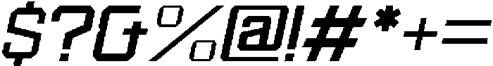 Spartan 2 Thin Italic otf (100) Font OTHER CHARS