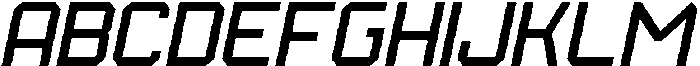 Spartan 2 Thin Italic otf (100) Font UPPERCASE