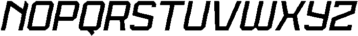Spartan 2 Thin Italic otf (100) Font LOWERCASE