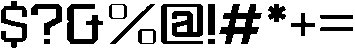 Spartan 2 Thin otf (100) Font OTHER CHARS