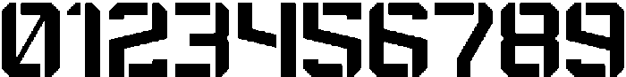 Spartan Stencil Extra Light otf (200) Font OTHER CHARS