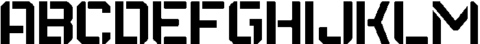 Spartan Stencil Extra Light otf (200) FONT