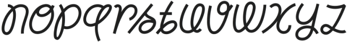 Spatial Mixed otf (400) Font LOWERCASE