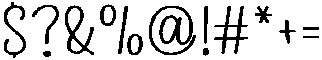 Speaking Regular otf (400) Font OTHER CHARS