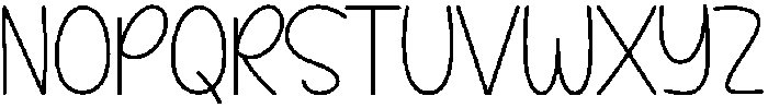Speaking Regular otf (400) Font UPPERCASE