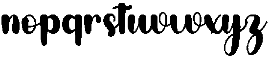 Special Alphabet Regular otf (400) Font LOWERCASE
