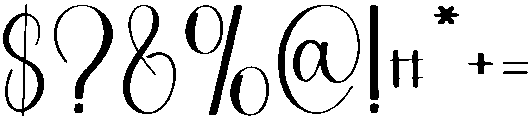 Special Birthday Regular otf (400) Font OTHER CHARS