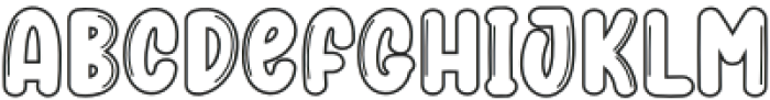 Special Bubble Regular otf (400) Font UPPERCASE