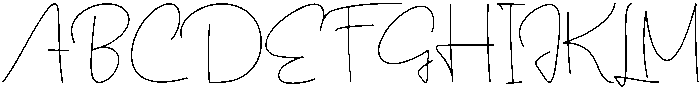 Special Calligraphy Regular otf (400) Font UPPERCASE